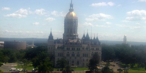 Connecticut State Capitol webcam - Hartford