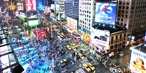 Central Manhattan Square webcam - New York