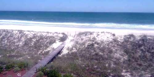 Sandy wild beach webcam - Wilmington