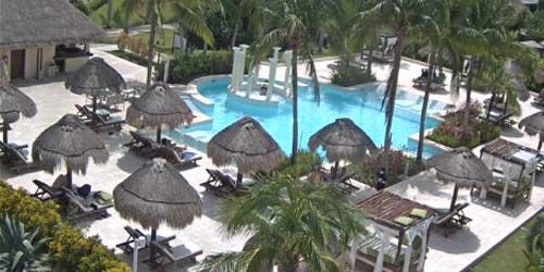 The territory of the Yucatan hotel webcam - Playa del Carmen