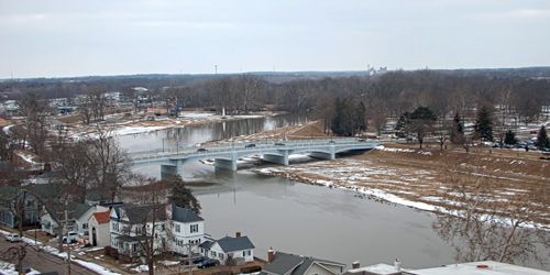 Puente en la calle Adams -  Webcam , Ohio Troy