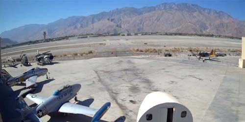 Air Museum Airfield - live webcam, California Palm Springs