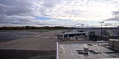 Hancock International Airport - live webcam, New York Syracuse