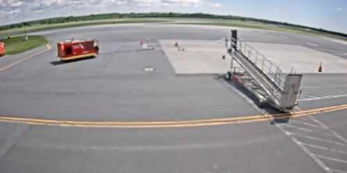 International Airport - live webcam, New York Watertown