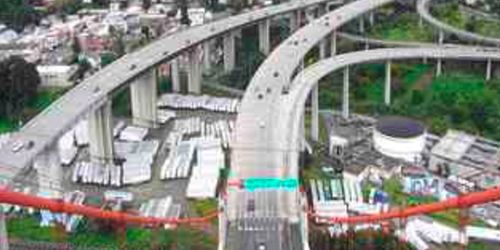 Alfred Zampa Memorial Bridge webcam - San Francisco