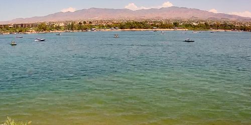 Thompson Bay on the Colorado River - live webcam, Arizona Lake Havasu City