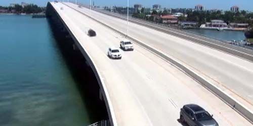 Pinellas Bayway - live webcam, Florida St. Petersburg
