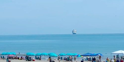 Cocoa Beach, panoramic view - live webcam, Florida Titusville