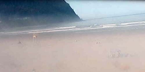 PTZ camera on a North Pacific beach - Live Webcam, Tillamook (OR)