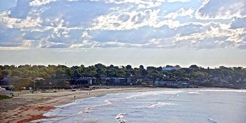 Coast with beaches - live webcam, Rhode Island Newport