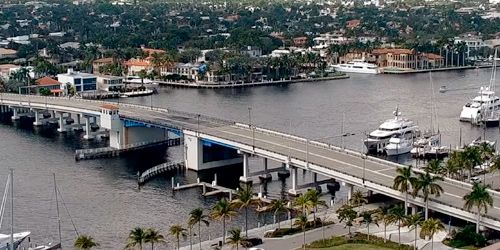 Pont E Las Olas blvd sur la rivière Middle -  Webсam , Florida Fort Lauderdale