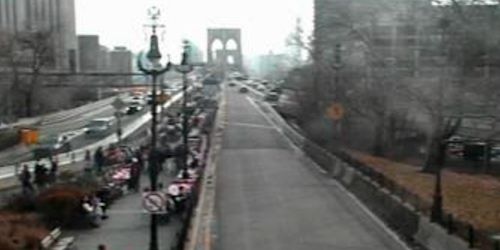 Bulevar del puente de Brooklyn -  Webcam , Nueva York New York