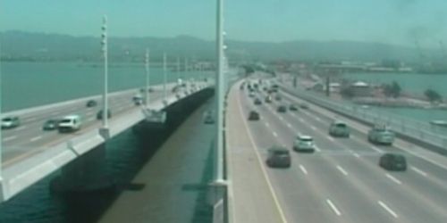 Puente de la bahía de San Francisco-Oakland -  Webcam , California San Francisco