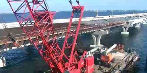 Pont de Pensacola Bay webcam - Pensacola