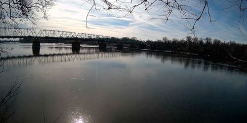 Delaware River Bridge - live webcam, New Jersey Trenton