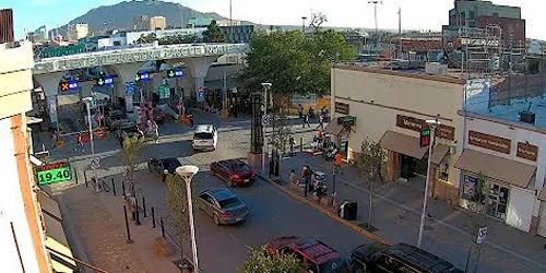 Paso del Norte International Bridge - live webcam, Chihuahua Ciudad Juarez