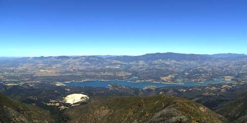 Lake Cachuma, Los Padres National Forest - live webcam, California Santa Barbara