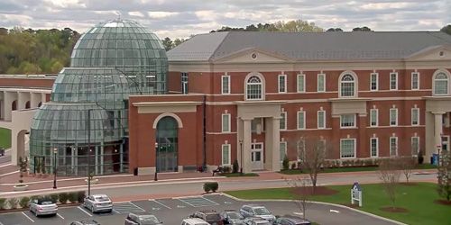 Fine Arts Center in Christopher Newport University - live webcam, Virginia Newport News
