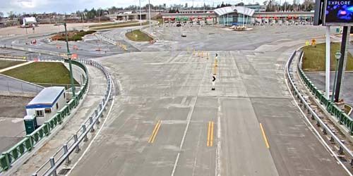Puesto de control fronterizo -  Webcam , Ontario Fort Erie