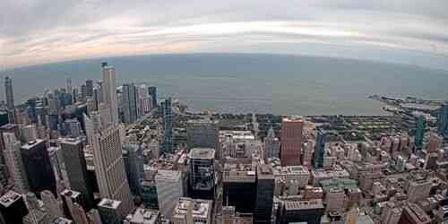 Littoral avec Skydeck Chicago Cam