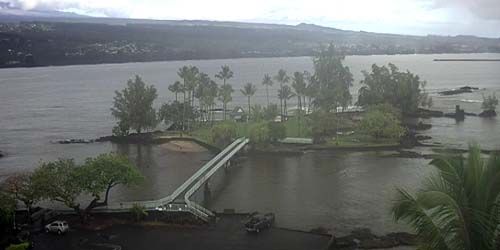 Moku Ola, Coconut Island - live webcam, Hawaii Hilo