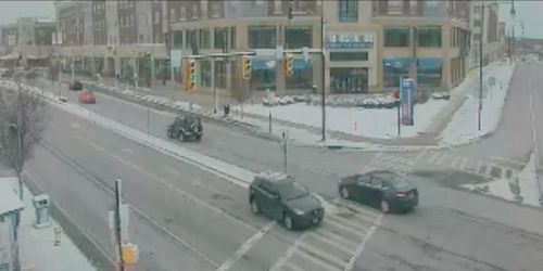 College Town close-knit district providing - live webcam, New York Rochester