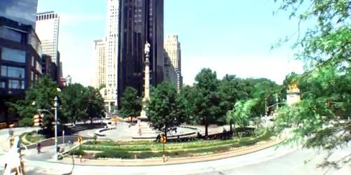 Columbus Circle Manhattan - live webcam, New York New York