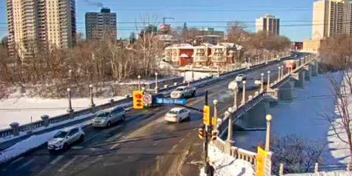 Cummings Bridge, Besserer Park - Live Webcam, Ontario Ottawa