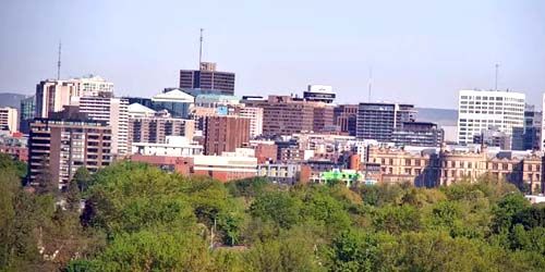 Downtown, panorama from above - live webcam, Ontario Ottawa