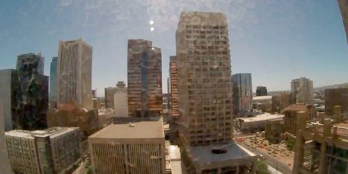 Centre-ville, vue sur les gratte-ciel -  Webсam , Phoenix (AZ)
