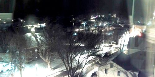Downtown, harbor view - live webcam, Maine Camden
