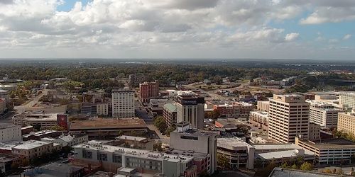 Downtown, panorama from above - live webcam, Alabama Montgomery