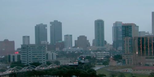 Centre-ville - Vue Panoramique webcam - Fort Worth
