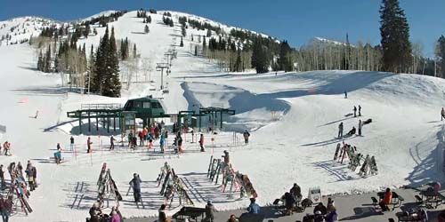 Ski lifts at Grand Targhee Dreamcatcher - Live Webcam, Jackson (WY)