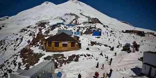 LIVE: Elbrus, Seilbahnstation Gara-Bashi