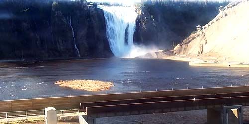 Montmorency Falls - live webcam, Province of Quebec Quebec