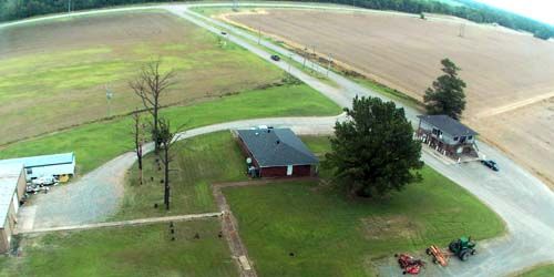 Farm, aerial view - live webcam, Arkansas Little Rock