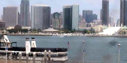 Coronado Ferry Landing - live webcam, California San Diego