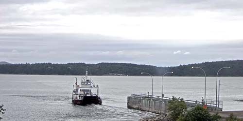 Traversée en ferry vers la péninsule de Kingston -  Webсam , Nouveau-Brunswick Saint Jean