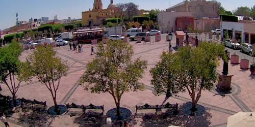 Place des Fondateurs -  Webсam , Querétaro Santiago de Querétaro