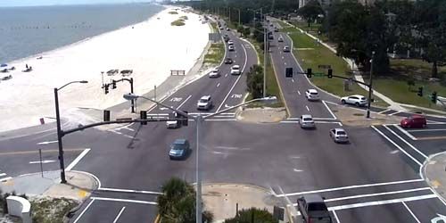 Waterfront freeway - live webcam, Mississippi Biloxi