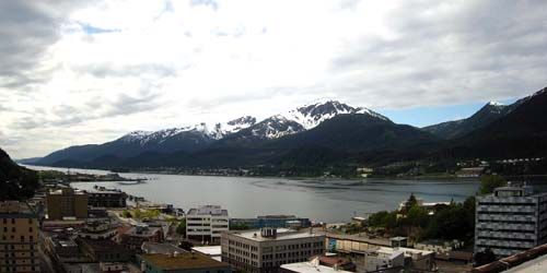 Gastineau Channel - live webcam, Alaska Juneau