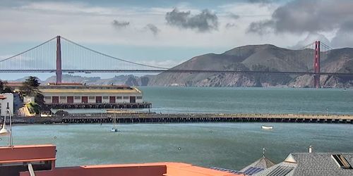 Golden Gate Bridge - live webcam, California San Francisco