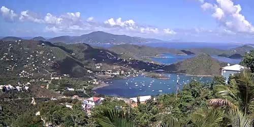 Coral Harbor, Harbor Point - Live Webcam, Virgin Islands Coral Bay