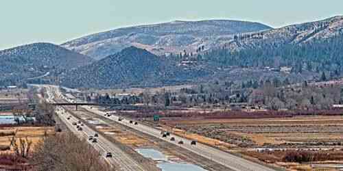 US Highway 395 webcam - Carson City