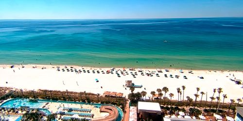 Holiday Inn Resort beach - live webcam, Florida Panama City