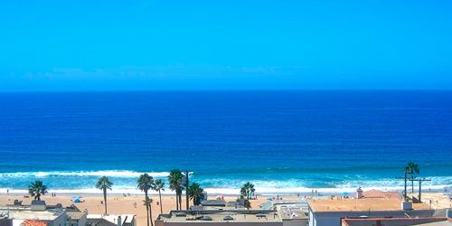 Hotels on the coast of Manhattan Beach - live webcam, California Los Angeles