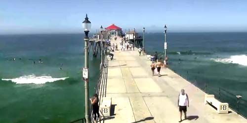 Huntington Beach Pier - live webcam, California Los Angeles