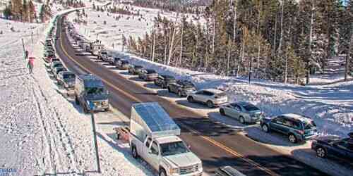 Estacionamiento en Tahoe Meadows webcam - Carson City