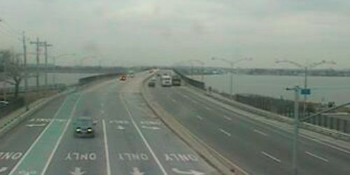 Jamaica bay, Cross Bay Veterans Memorial Bridge - live webcam, New York New York